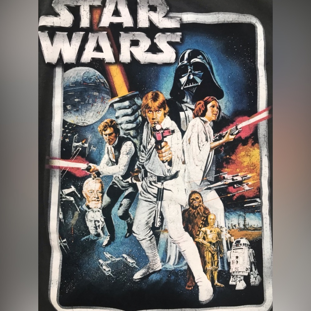 NWOT Unisex Vintage Look Star Wars Tee - Picture 2 of 4